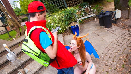 Peachy babes Alexa Tomas, Patty Michova and Ella Hughes in awesome orgy at pool