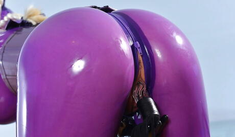 Superb british milf Latex Lucy in hot fetish gallery 